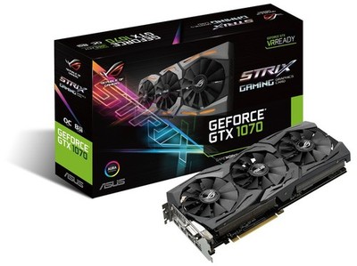 ASUS ROG STRIX-GTX1070-O8G-GAMING Grafikkarte (90YV09N0-M0NA00)