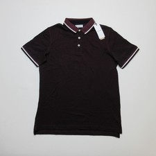 Jack And Jones Essentials Polo Shirt Size L Port Red Slim Fit Casual Wear