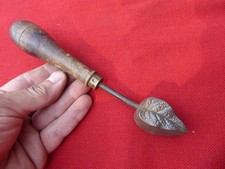 gaufroir Fer à gaufrer De Fleuriste modiste outil ancien
