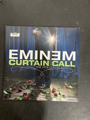 Eminem - Curtain Call: The Hits Greatest Hits LE Blue Vinyl USED NOT TESTED