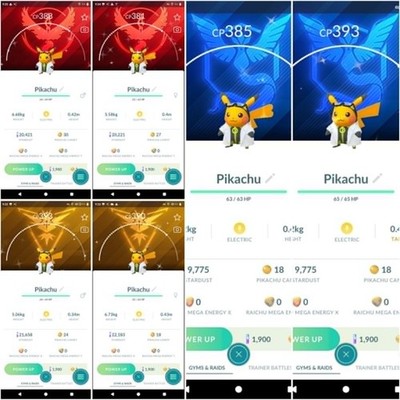  Shiny Pikachu Professor Willow's assistant Background  - PTC - Description