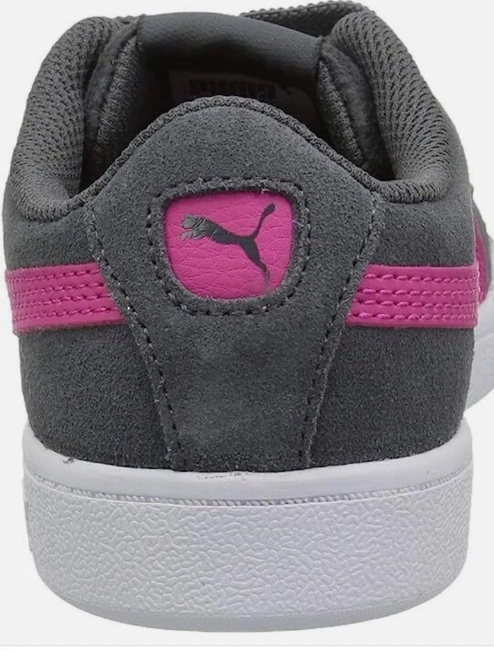Zapatos de bebé PUMA Vikky Ac Infantil Niña Niños Irongate/Remolacha Púrpura/Rosa Talla 10 Foto 3 de 4