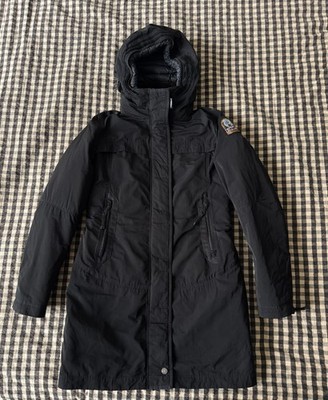 Parajumpers Women's Selma Down Padded Fur Neck Trim Coat Parka Size M (medium)
