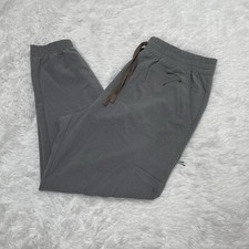 Figs Technical Collection Scrub Pants Womens Size XXL 2XL Gray Nurse Zip Pockets