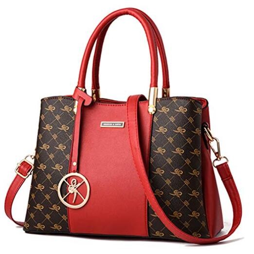 And Handbags Top Handle Satchel Shoulder Bags Messenger C-red