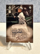 2021 Panini Chronicles Luminance Autographs Jose Devers #LA-JD Miami Marlins