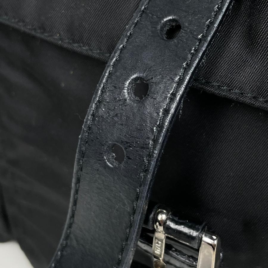 PRADA Messenger Shoulder Bag BT0713 Nylon Black #BS1692 thumbnail 5