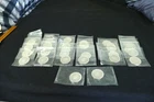 1964 Canada Charlottetown Quebec .800 PL BU Silver Dollar In Cellophane Sealed