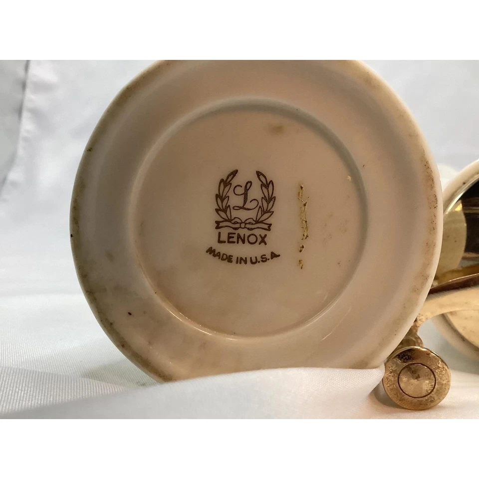 Salero y molinillo vintage Lenox 7” Foto 4 de 4