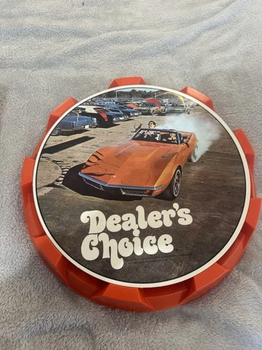 Vintage 1972 Dealer's Choice Parker Brothers Board Game Complete