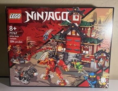 LEGO NINJAGO 71767 Ninja Dojo Temple NEW Sealed Retired 8 Minifigures 1394 Pcs