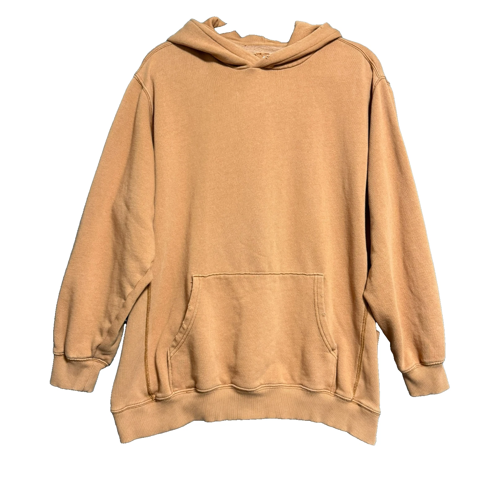 Aerie Hoodie Womens M Orange Beachy Coastal Streetwear Baggy Gorpcore Pullover