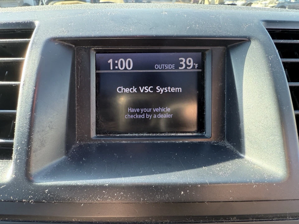 Toyota Highlander 2008-2010 Multi-Información tablero superior pantalla OEM Foto 2 de 4