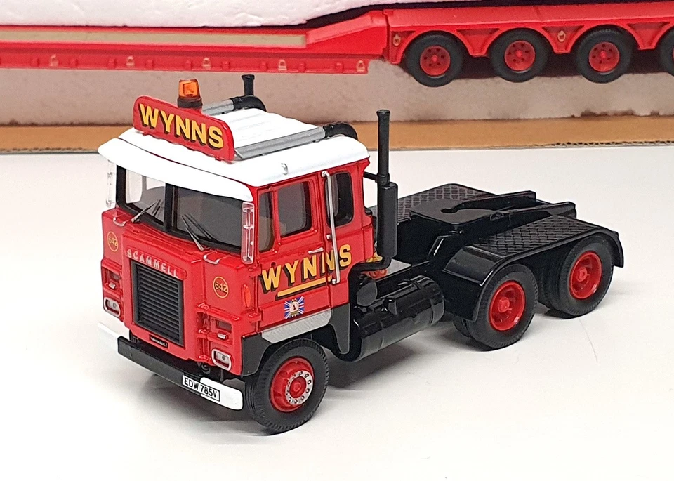 Corgi 1/50 Scale CC12604 Scammell Crusader King Trailer & Vessel Load Wynnes Red - Image 3 of 4