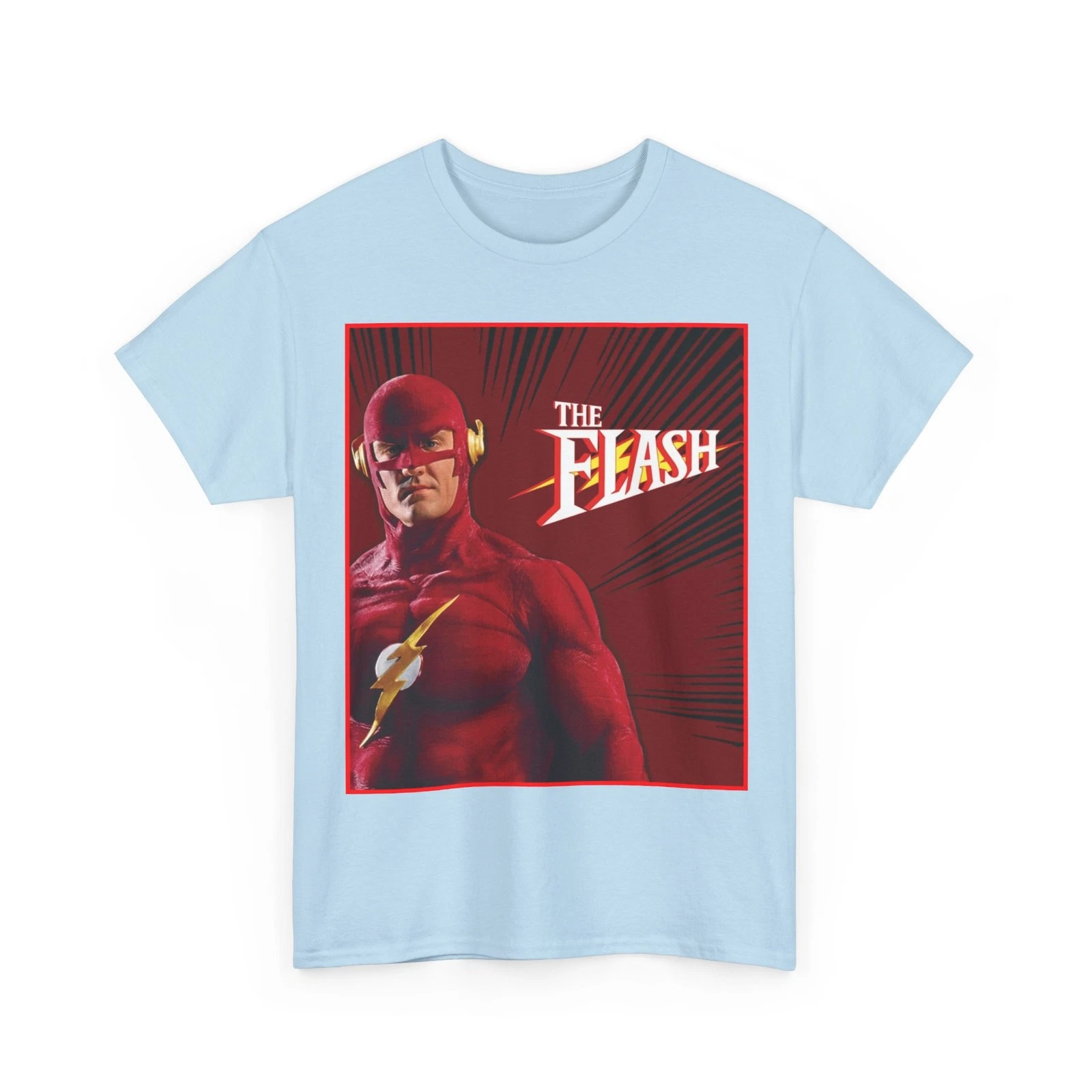 Flash T-Shirt - John Wesley Shipp - DC Comics 1990s TV Series - Barry Allen