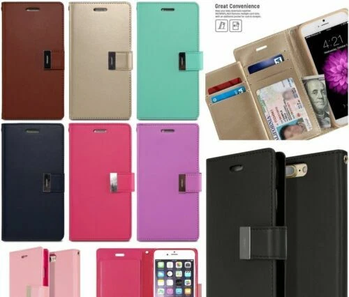 Чехлы-бумажники Mercury для сотовых телефонов Apple iPhone 5s