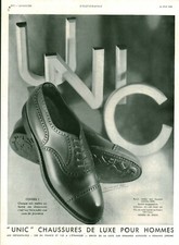 Publicité ancienne chaussures