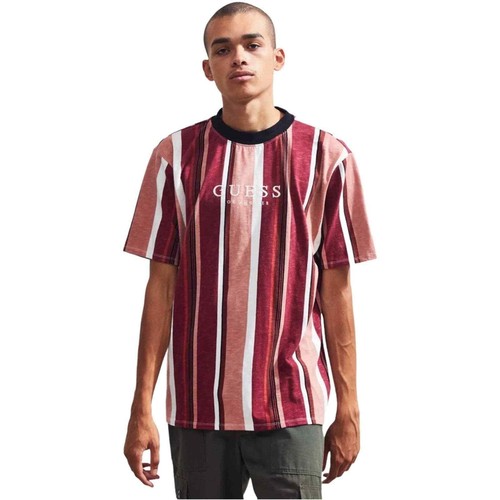 guess oversized sayer striped tee