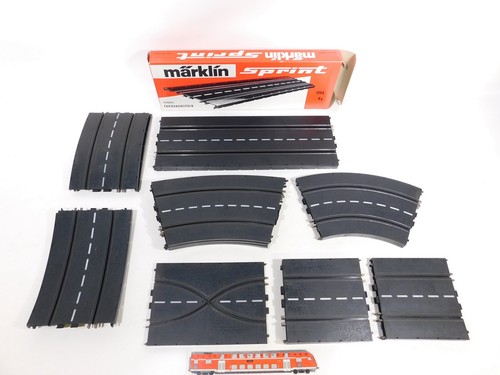 DZ230-4# 17x Märklin Sprint Fahrbahnstück 1201 1248 1205 1241 1291 etc sg/NEUW