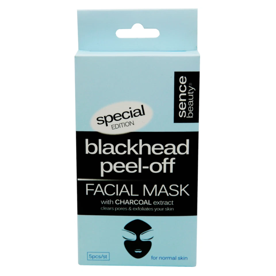 5x Blackhead Charcoal Peel-Off Facial Mask Face Masks Skincare - 1 Pack - Image 4 of 4