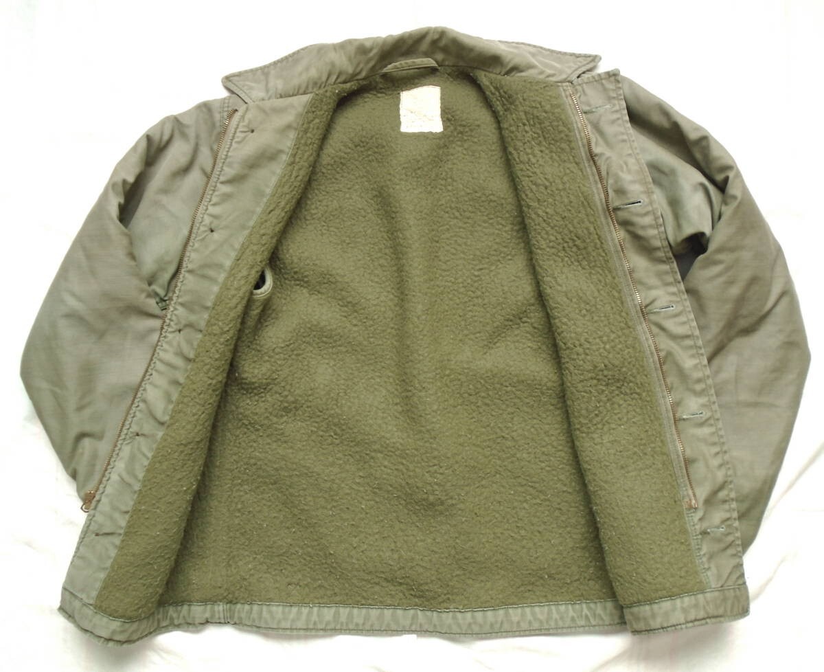 Vintage 70s (1975?) Navy A-2 Mens Small 34-36 US Deck Jacket | eBay