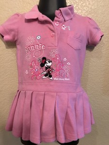 girls pink polo dress