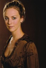 MIRANDA RAISON signed Autogramm 20x30cm MERLIN in Person autograph COA