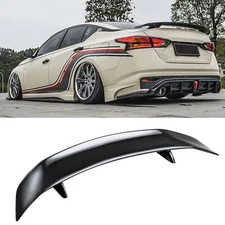46" GT Style Racing Gloss Black Rear Trunk Spoiler Wing For Nissan Altima Sedan