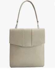 Matt & Nat Vegan Leather Hamel Dwell Hobo Sand Matte Beige Purse Recycled Lining