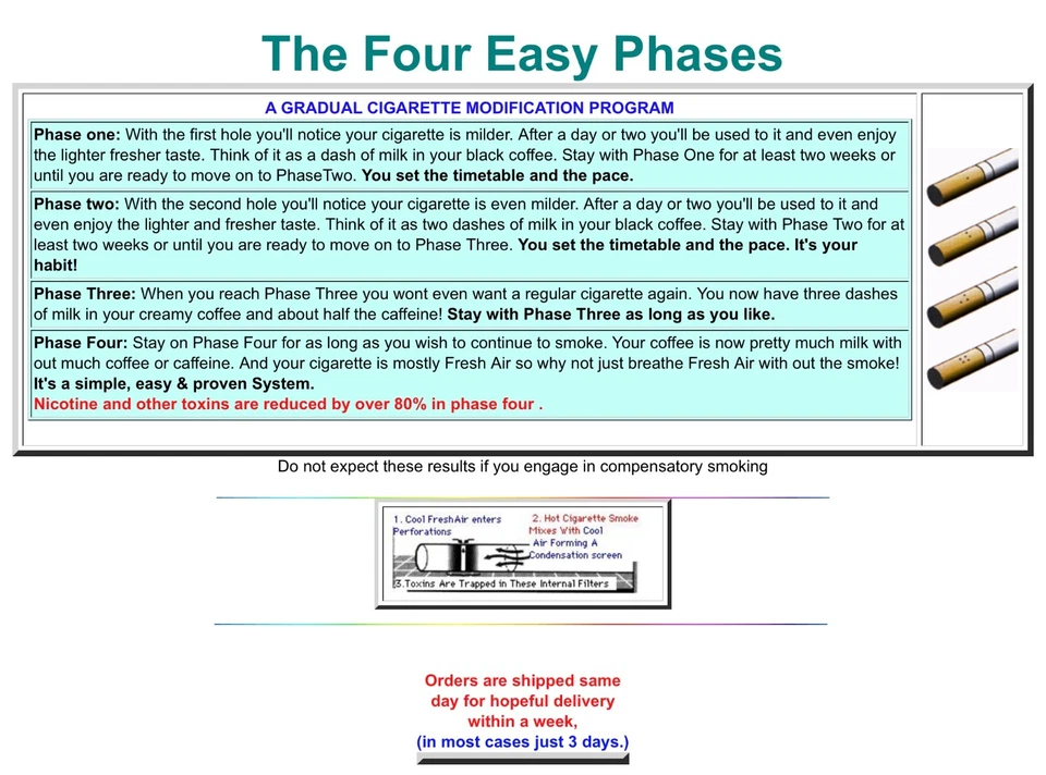 Sistema PhaseOut para dejar de fumar ¡Ahorra ahora! Foto 3 de 3