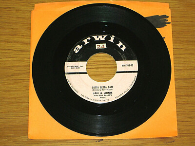ROCK + ROLL 45 RPM - JAN & ARNIE - ARWIN 108 - 