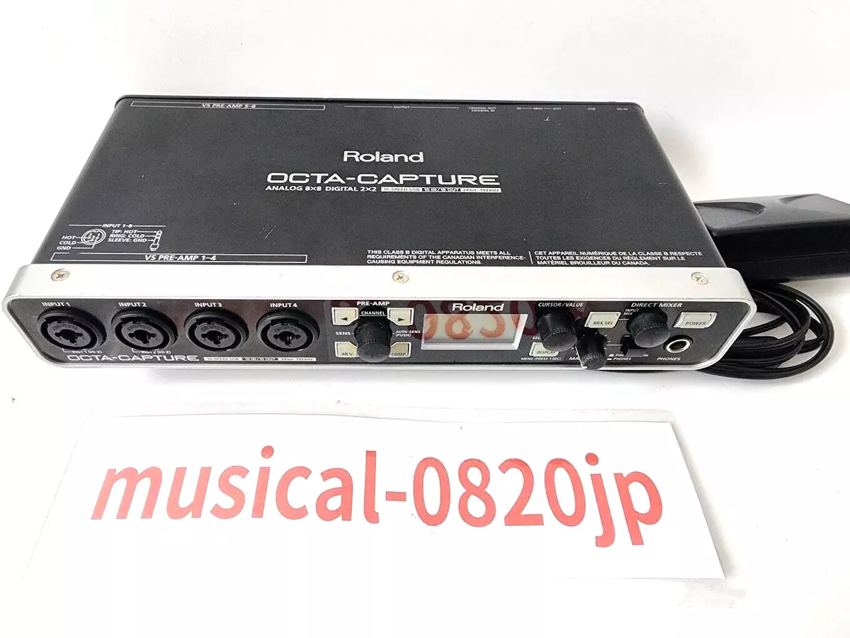 Roland UA-1010 OCTA-CAPTURE Digital Recorder Audio Interface