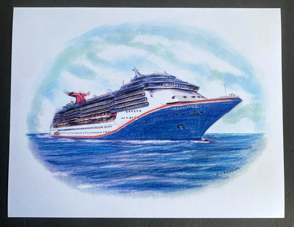 Carnival Pride Water Works