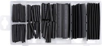 Schrumpfschlauch Set 127Tlg. SchrumpfschläUche Isolierschlauch Sortiment Schwarz