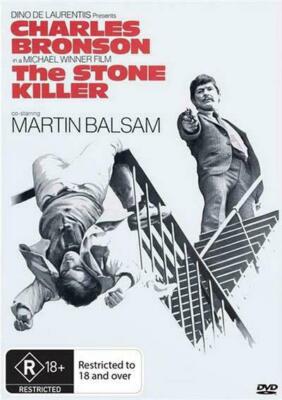 THE STONE KILLER - CHARLES BRONSON - NEW & SEALED DVD - FREE LOCAL POST