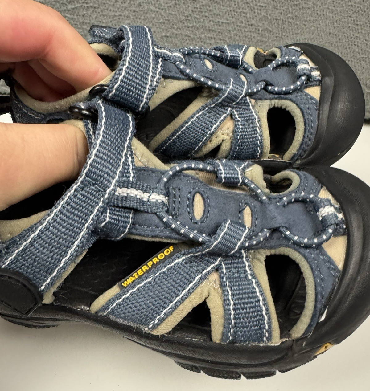 Keen Sandalo Venezia H2 Scarpa da Escursionismo Blu Impermeabile Esterno Spiaggia Acqua Bambino 9