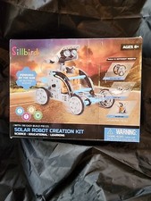 NEW Sillbird STEM Solar Robot Creation Kit 12 In 1 Building 190 Pieces Kids Gift