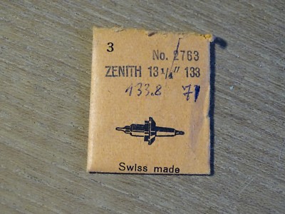 Uhrwerksteil Uhr Zenith 13 1/4'' 133 Ronda 1 Achse