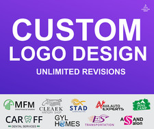 Professional Custom Logo Design For Business UNLIMITED REVISION, FAST DELIVERY