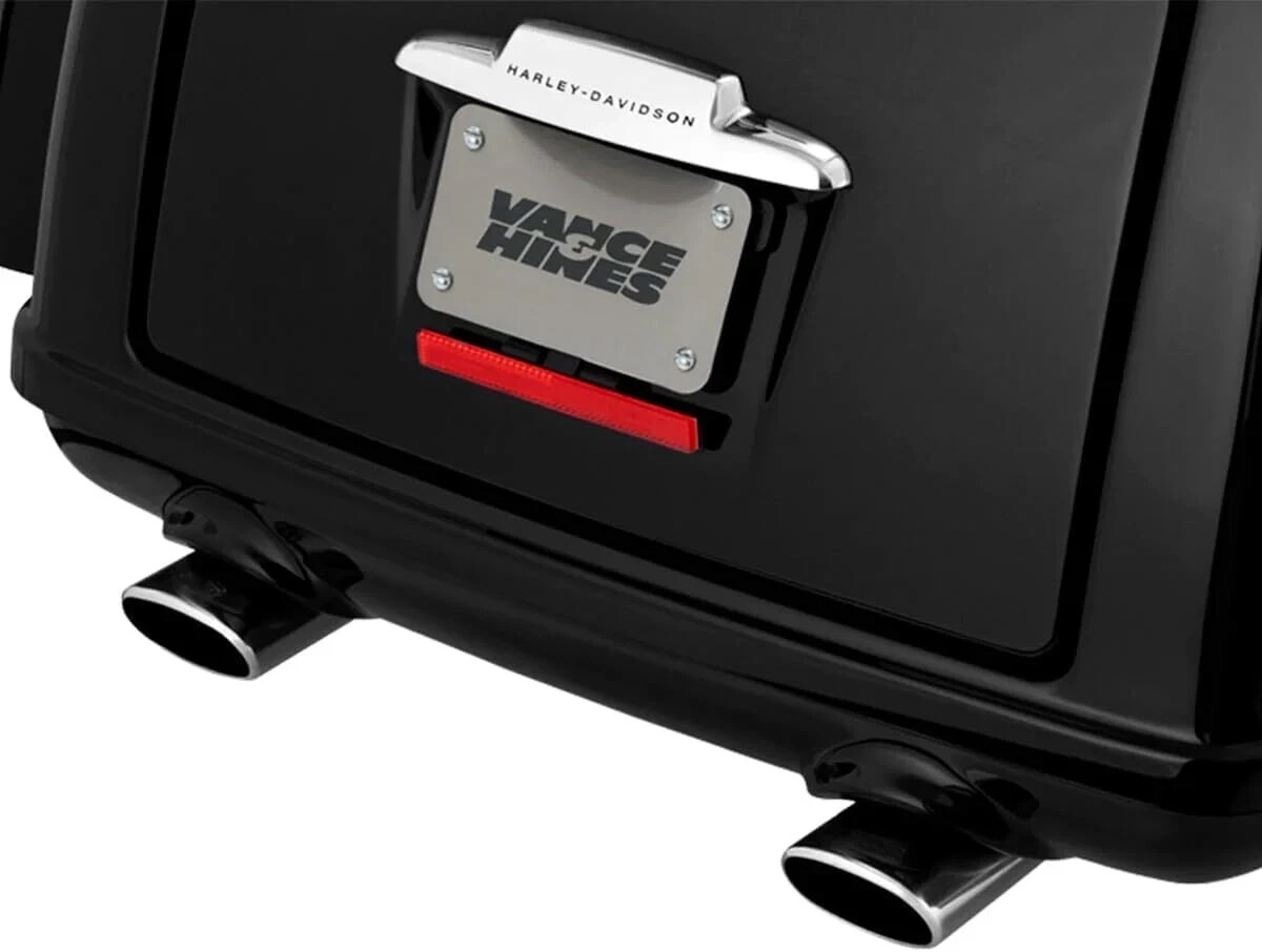 Vance & Hines - 16789 - Trike Deluxe Slip-On Mufflers, Chrome for