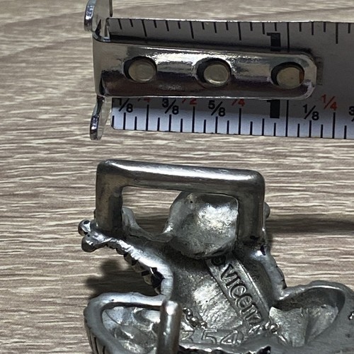 Vicenza Silver Tone Belt Buckle for Thinnor Kids Belt - Picture 7 of 11