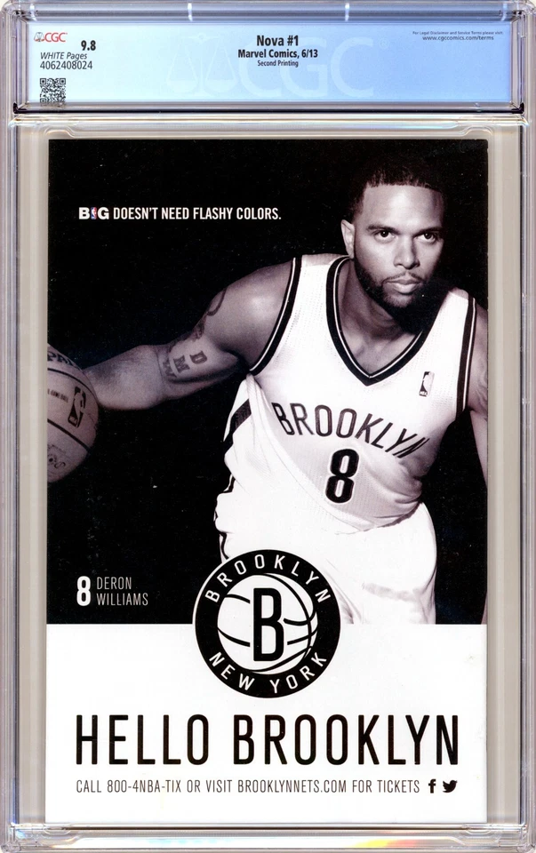 Marvel NOVA 2013 #1 CLAVE 1ª EDICIÓN Sam Alexander 2ª impresión VARIANTE CGC 9,8 casi nuevo/como nuevo Foto 2 de 2