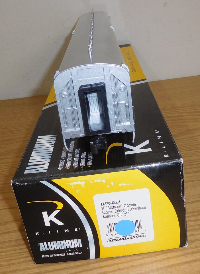 KLINE K463040004 SANTA FE SF 21" ALUMINUM PASSENGER BUSINESS CAR O