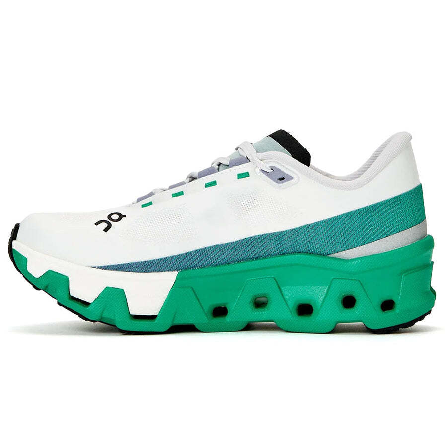 NEW Mens On Running Brand White/Green Cloud Cloudmonster  display picture 2