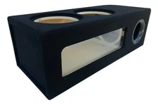 Ported Sub Box Enclosure for 2 12" Sundown X-12 X12 Subs ~ BIRCH PLYWOOD~