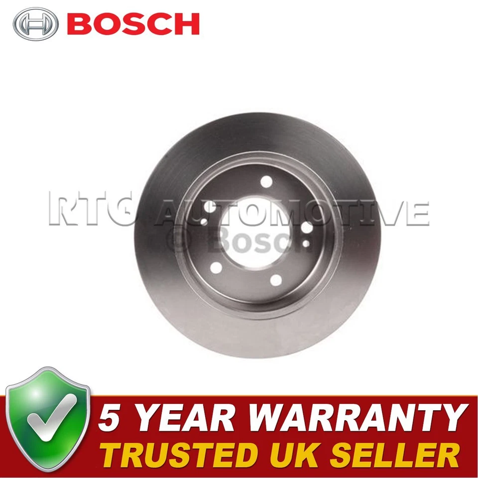 Bosch Rear Brake Disc Fits Hyundai i30 Kia Cee'D Pro + Other Models - Image 3 of 4