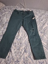 NEW Women's Plus Size High Rise Skinny Ankle Jeans - Ava  Viv Blue 18W Stretch