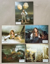LOST CONTINENT 1968 DANA GILLESPIE Hammer Horror LOT of 5 FRENCH LOBBY CARDS