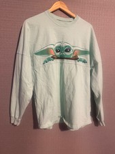Disney Parks Star Wars: The Mandalorian Grogu Baby Yoda Spirit Jersey in mint