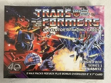 2024 Dynamite Transformers Collector's Trading Cards Factory Sealed Blaster Box